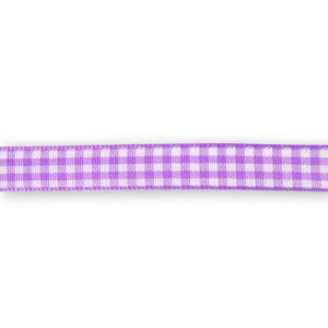 Karoband violet-weiß 9,5 mm 1 Sp = 10m 1687-95061 4016490852117  